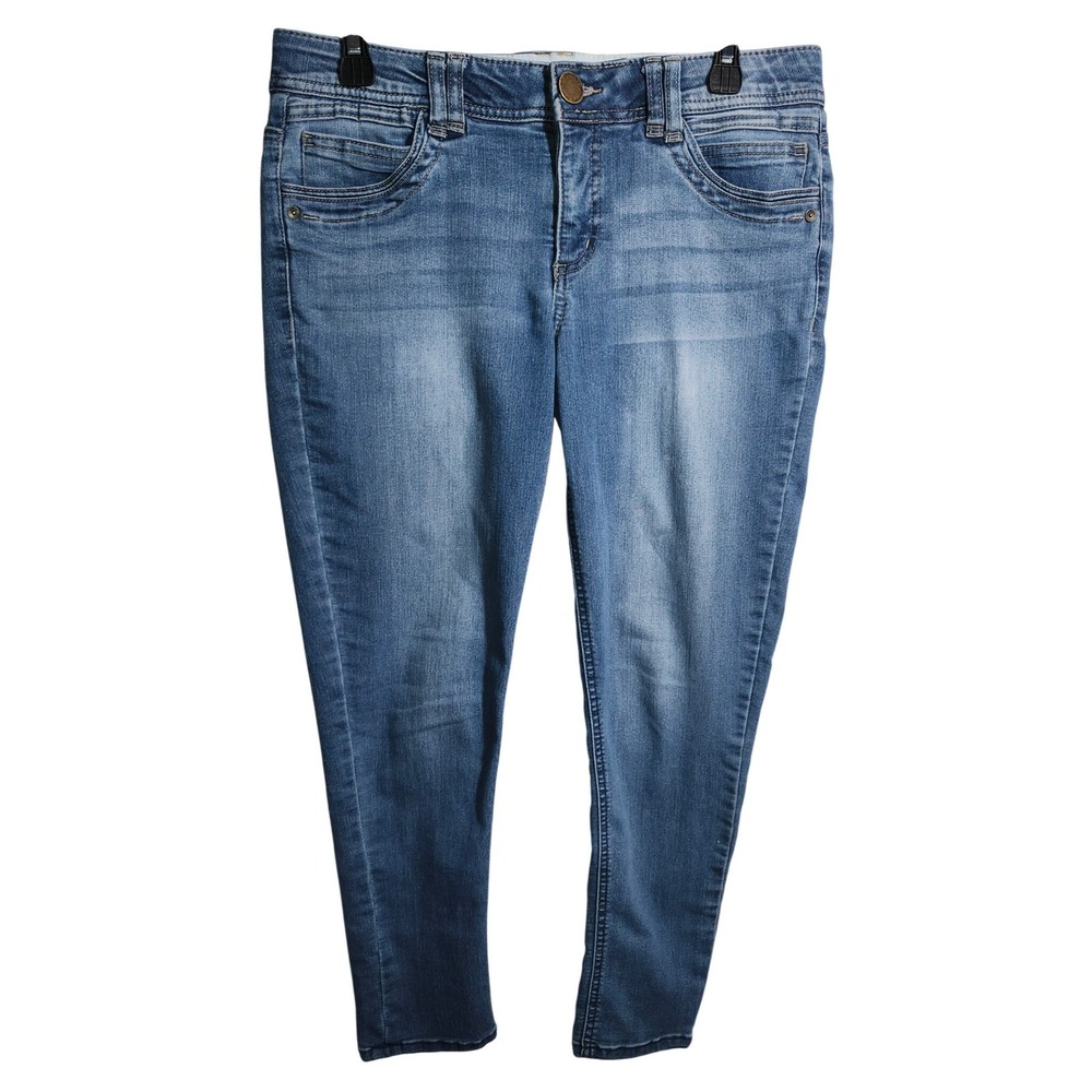 Democracy Ab Technology Skinny‎ Jeans Blue Wash Stretch Denim Size 8 B1293XXFX